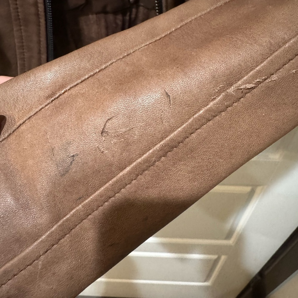 BiBi Firenze Genuine Leather Jacket in Rich Brown|Vintage| - Picture 5 of 9